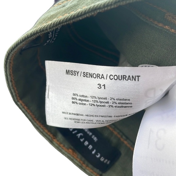 Sanctuary Denim Los Angeles Camo Social Ankle Skinny Standard Rise Sz. 31 - Picture 8 of 9